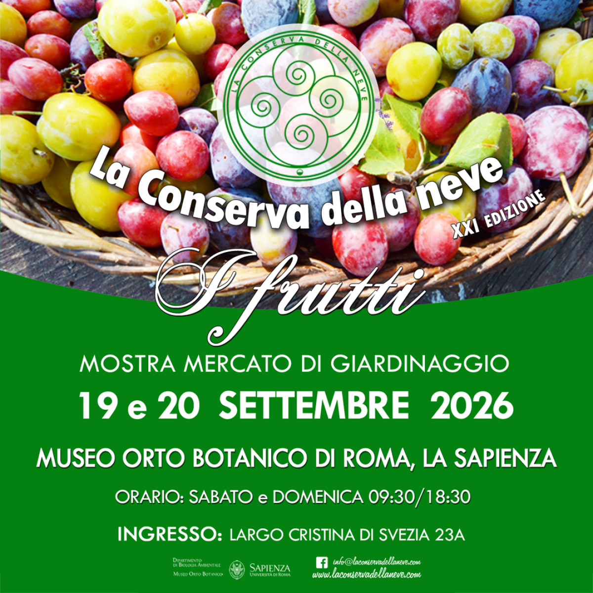 La Conserva della Neve 2026